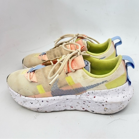 NIKE Crater Impact Athletic Casual Sneaker Cashmere Lime Women Size 6 CW2386-700 - Picture 6 of 12